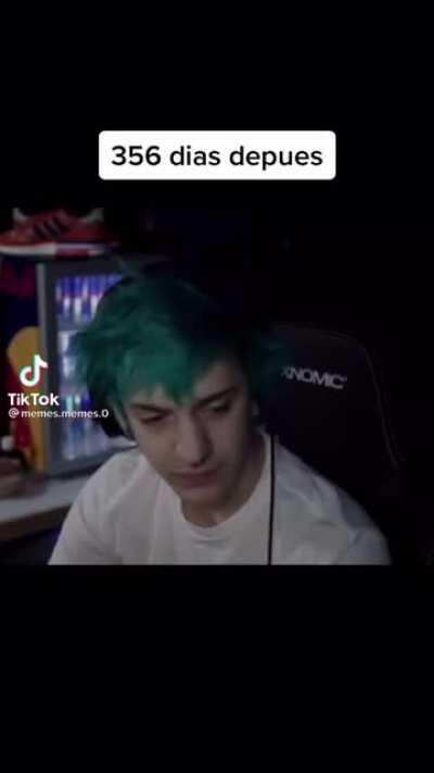 Yo no estoy llorando, tú estas llorando