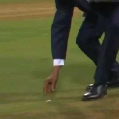 For those people who are crying relentlessly that mi rigged the toss .