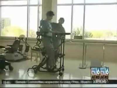 Woman struck by lightning speaks