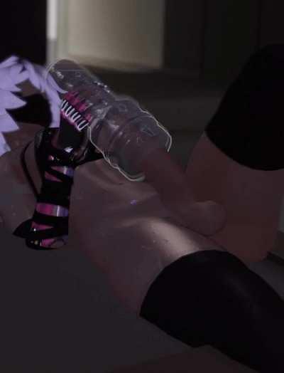 Transparent Masturbator railed by tomboy Futa