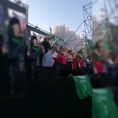 Hace 4 años Silvia lospennato, futura candidata del Pro, cantaba junto al kirchnerismo 