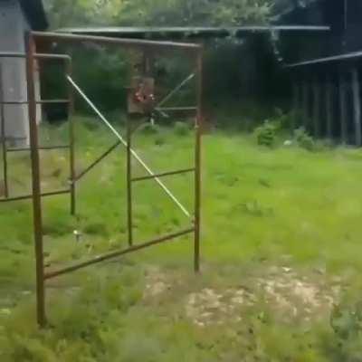 thermite - Fe2O3 (s) + 2 Al (s) --> Al2O3 (s) + 2 Fe (s)