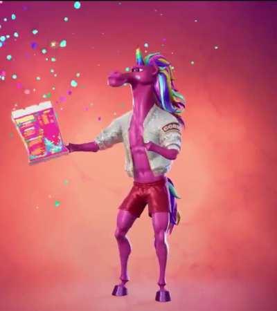 The emote is much more disturbing that the skin itself!