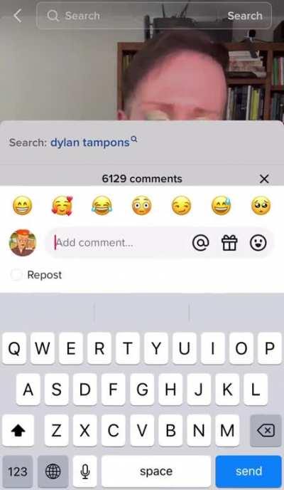 Natural reaction, couldn’t help it