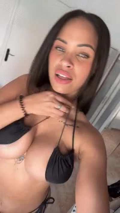 Isn't it amazing that I'm letting you see my boobs first thing in the morning?