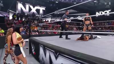 Jaida's in action vs a member of Fatal Influence! (NXT - 7/29/25)
