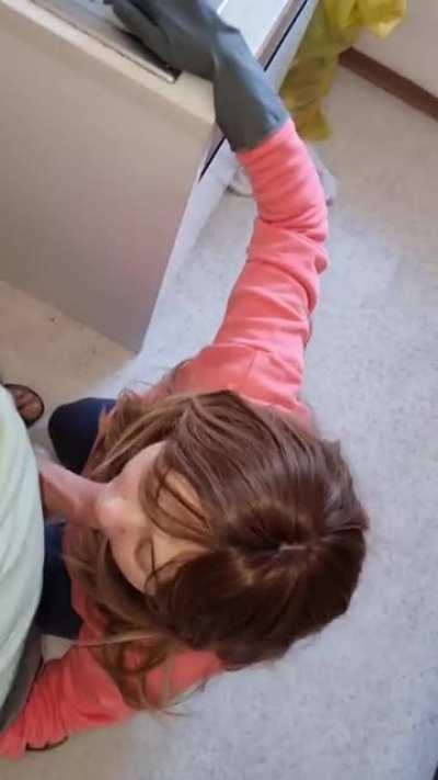 Thought I was safe doing the dishes. I always get BJ ambushed when I least expect it