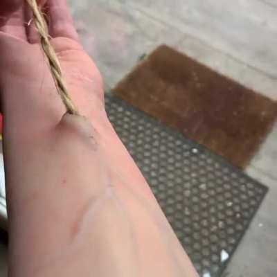 Rope-Man Does Whatever A Knotty Person Can.