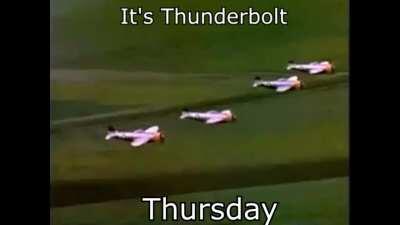 Happy Thunderbolt Thursday fighting boys! Make Uncle Sam proud