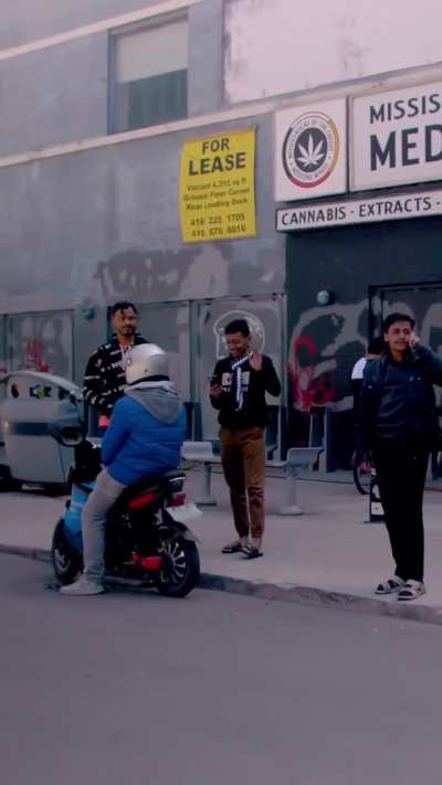 Bro is a professional hype man