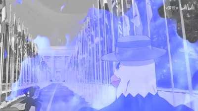 Viral Chinese animation depicts America as Dio Brando the Bald Eagle.
