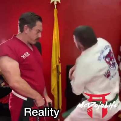 So I shouldn't trust this man with my life