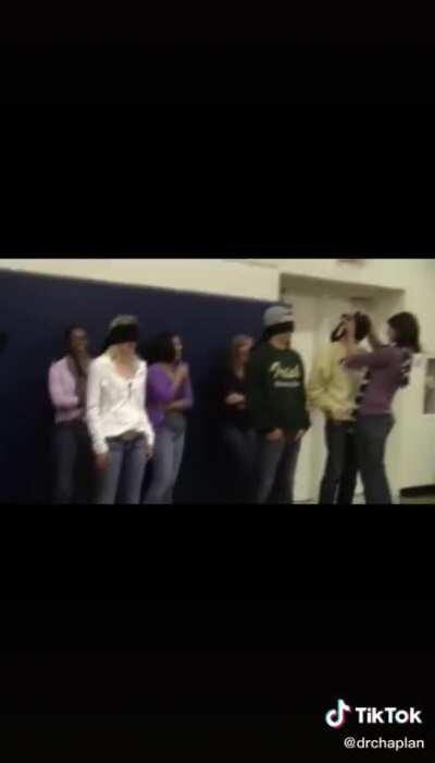 Parents kissing their kids at school...