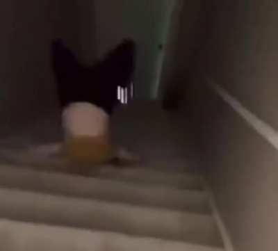 She wants to open the door this way ....