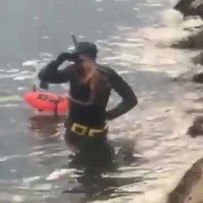 To get an octopus off your back