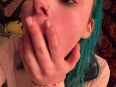 Be a good little mindless gooner for me