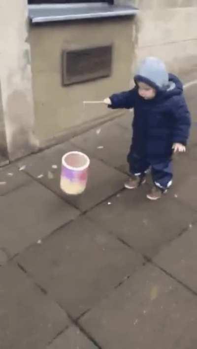 When you've got a bucket on a string