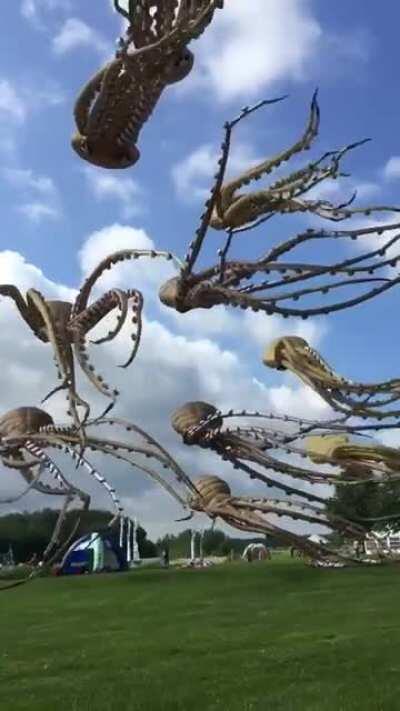 These octopus kites are absolutely incredible