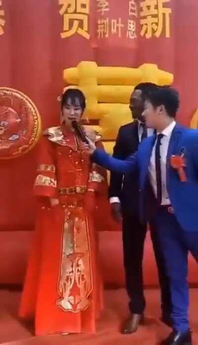 新郎猛不猛？猛，太猛了！