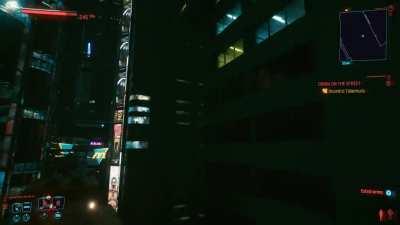 Night City need a working subway line, this city is beautiful!