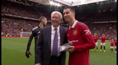 Seeing the boss with Ronaldo always brings a smile to my face
