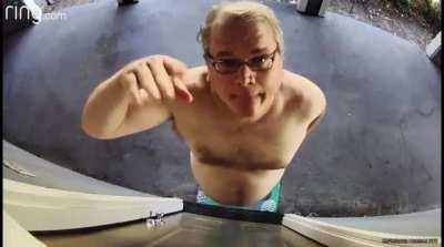 Naked guy needs a word with Beyoncé. Not if Dr. Dre has anything to say about it!