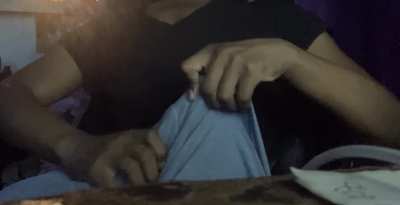 Pull your fingers out your ass sissy, and wrap them around me.