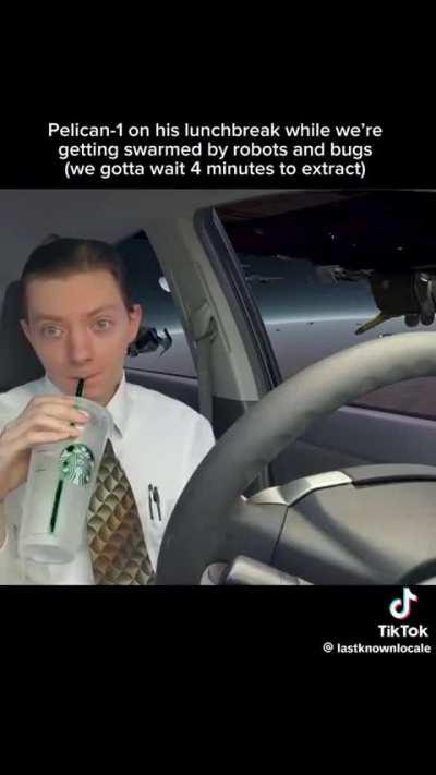 So that's the reason we have to wait