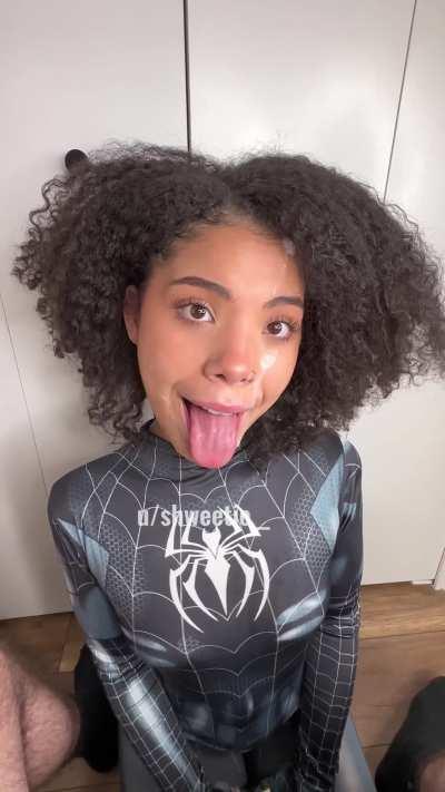 Can't help but grin when a good facial comes my way.