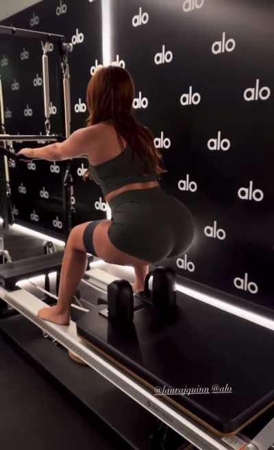 Francia working out | IG story August 2023