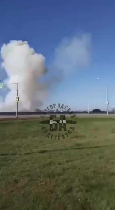 Loud morning in Belgorod today