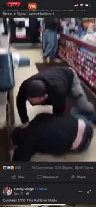 Man gets assaulted for using the N-word.