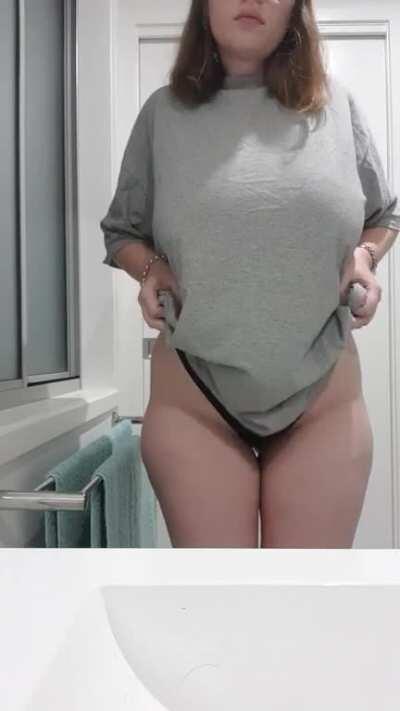 (OC) Long Awaited Titty Reveal! Hope It Lives Up To Your Dreams (~￣³￣)~