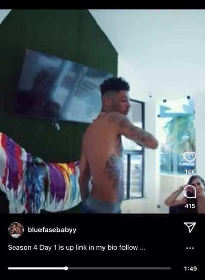 Day 1 of the blueface GC