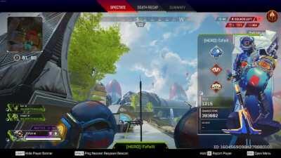 That bloodhound got... outplayed?