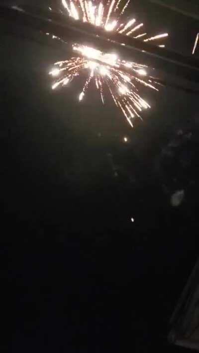 Here's me almost dying