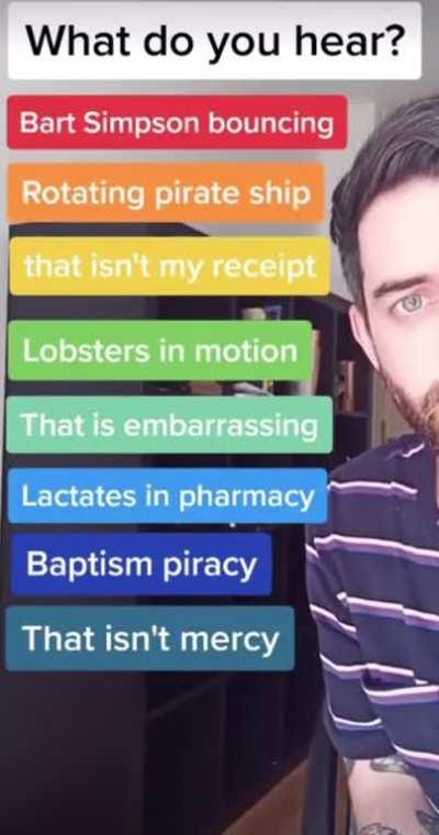 you can hear what you read