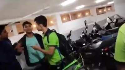 Allen Dehradun Students Fight Over Slippers