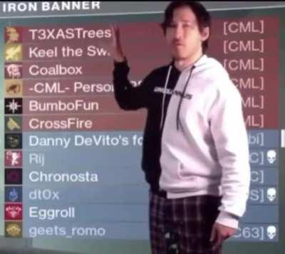 This is exactly why I don’t mess with Iron banner anymore