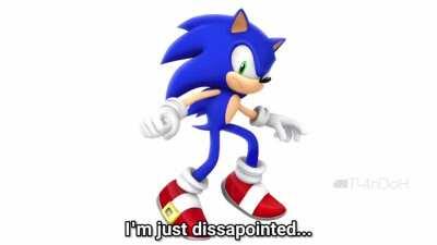 Sonic u simp what bruhhh