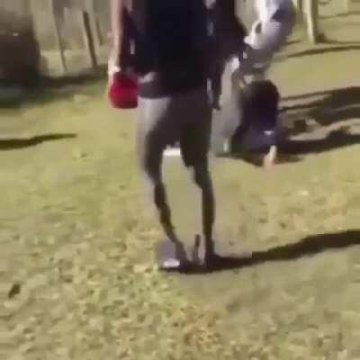 Run up and get dun up