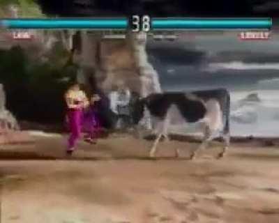 Tekken milk commercial