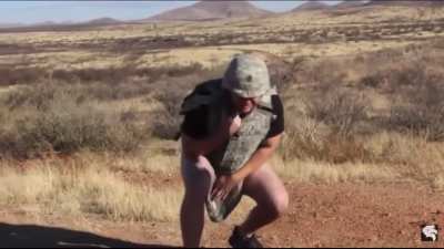 On the bright side, it did stop the bullet