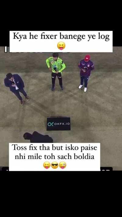 The guy was not paid enough 