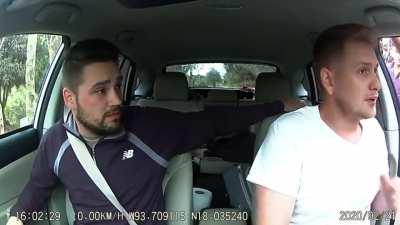 Cartel members try to calm down gringo tourists after scaring them