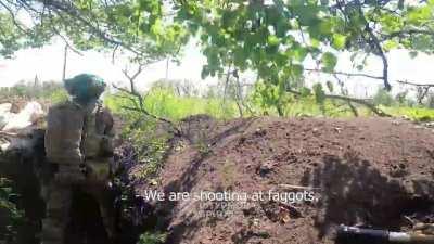 Translated: Ukrainian assault teams penetrate Russian defenses and take over enemy trenches in preparation for more fighting. A GoPro video of a Ukrianian soldier from the 3rd Separate Assault Brigade (3rd OShBr) captures the entire battle's tension.