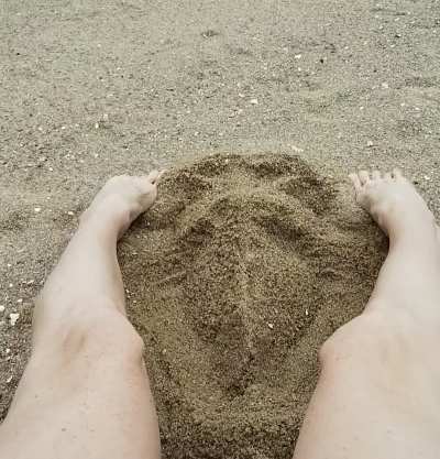 The feet of a goddess