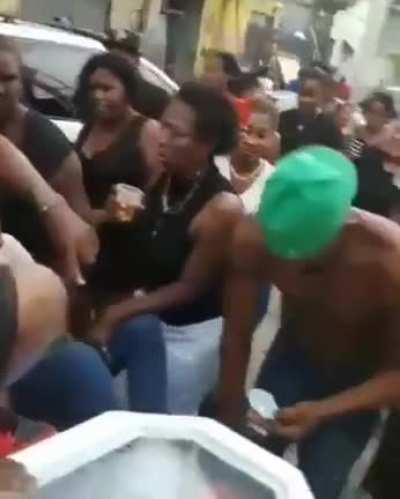 Me at my son's funeral