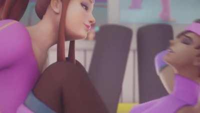 Brigitte motivates Sombra (BaronStrap)