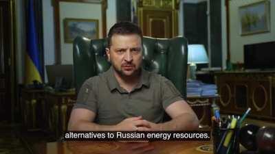Zelenskyy: Any decisions of the current head of Russia regarding the Zaporizhzhia station and any attempts by Russia to transfer the station to its alleged ownership are worthless and, frankly speaking, stupid.